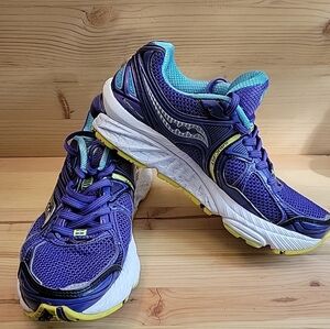 Saucony Women's Hurricane 16 Running Shoes Purple/Green/Blue 10225-2 Size 7